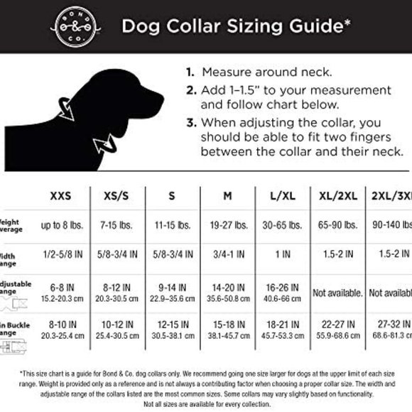 Doggie Collar - New Bond & Co Blue Blossom Dog Collar Small - Picture 6 of 7